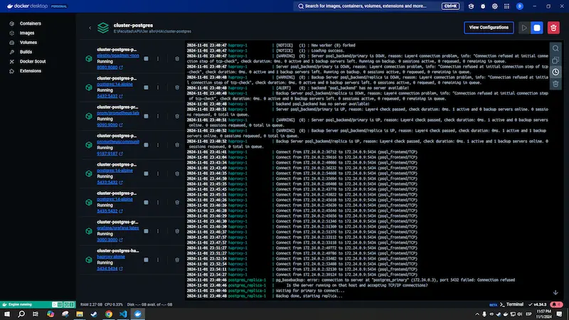 PostgreSQL Cluster